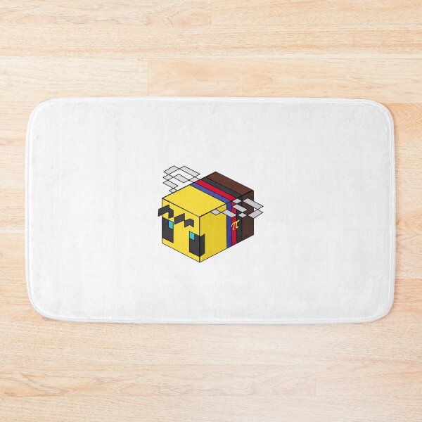 Item preview, Polyamourous Minecraft Bee designed and sold by Kyospherarts.