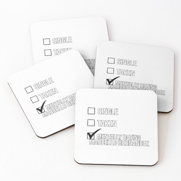 Item preview, Single, Taken, Mentally Dating Marcello Hernandez designed and sold by deluluhaze.