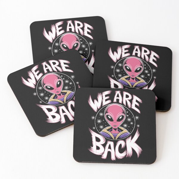 Item preview, "We Are Back" Alien – 70s Rock Poster designed and sold by paulo silveira.