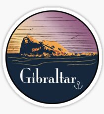 Gibraltar vintage Sticker