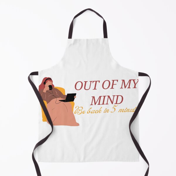 Item preview, Out of My Mind. Be Back in 5 Minutes designed and sold by Martin Warsaw.