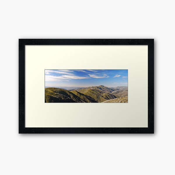 Mt Feathertop, Alpine National Park - Australia Framed Art Print