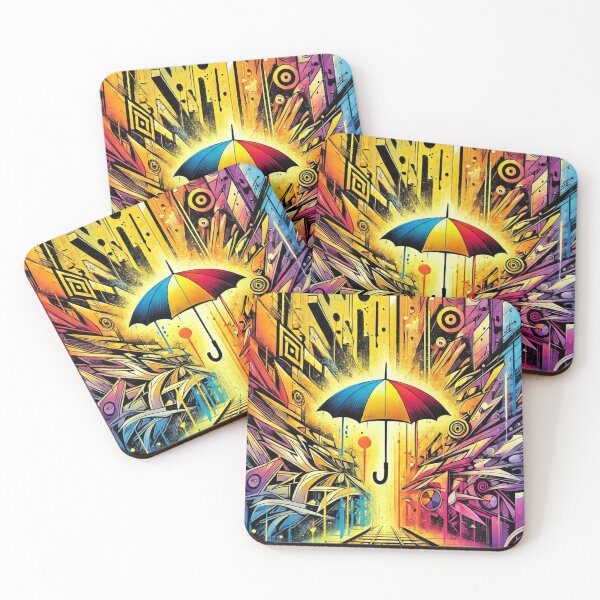 Item preview, Graffiti Umbrella designed and sold by telytees.