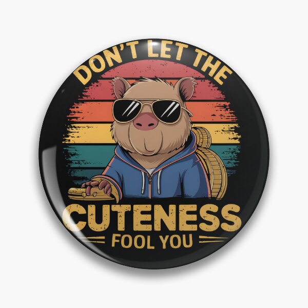 Item preview, Vintage Capybara Cuteness Overload - Adorable Capybara Art designed and sold by fa2pinho.