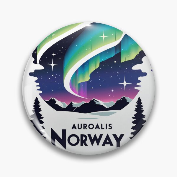 Item preview, Aurora Borealis Norway T-Shirt for Kids – Magical Northern Lights Adventure! designed and sold by LoliDesignShop.