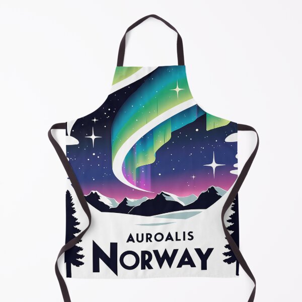 Item preview, Aurora Borealis Norway T-Shirt for Kids – Magical Northern Lights Adventure! designed and sold by LoliDesignShop.
