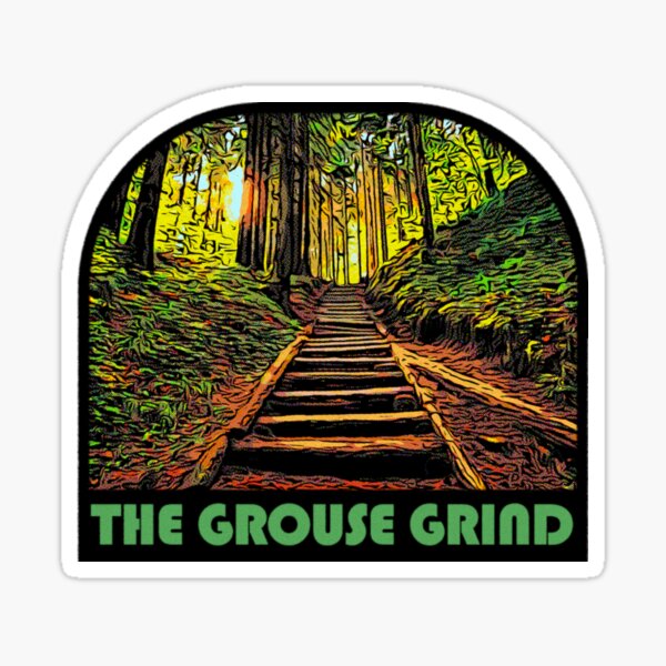 Item preview, The Grouse Grind Trail Vancouver Vintage designed and sold by hilda74.