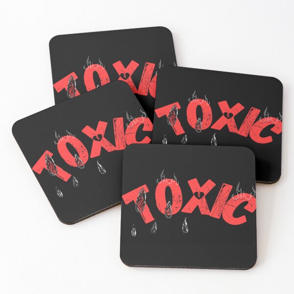 Item preview, Red Toxic Love designed and sold by iRoyalRiches.