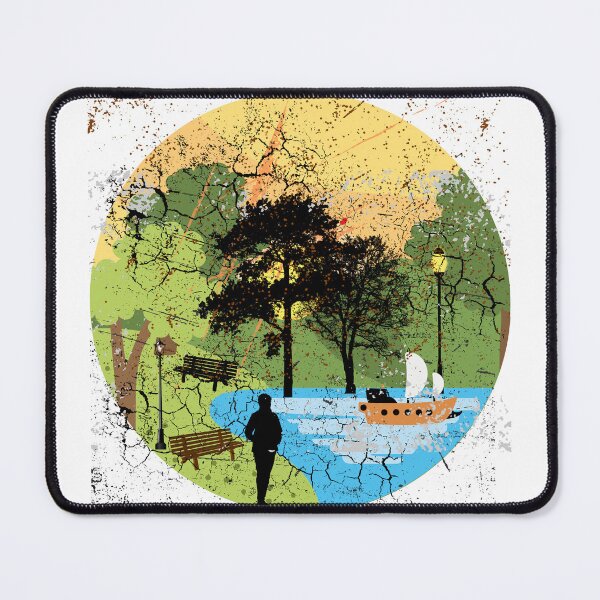 Item preview, Enjoyable garden with sunset. designed and sold by Graphollio-shop.