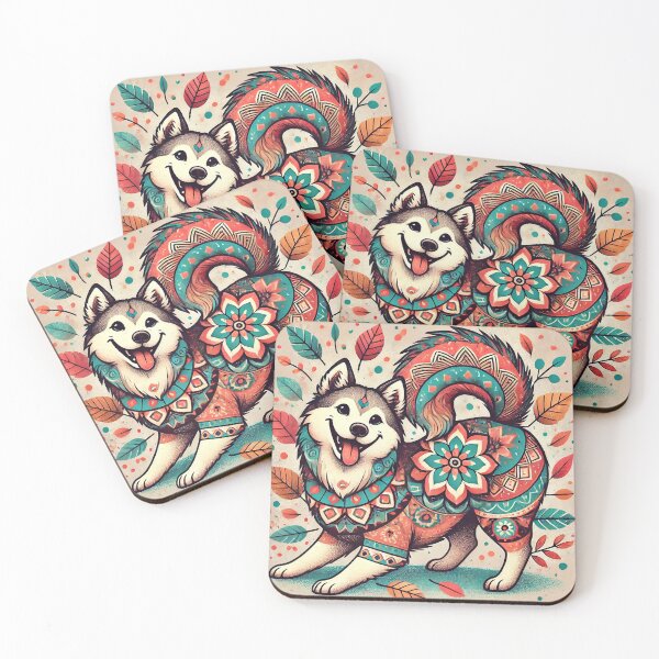 Item preview, Whimsical Husky Puppy designed and sold by alw951.