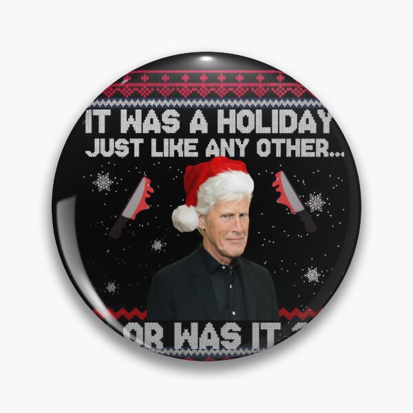 Item preview, Keith Morrison christmas sweater True Crime Ugly Christmas Sweaterit was a holiday,just like any other  Party Sweatshirt True Crime Ugly Sweater Funny Christmas Sweater designed and sold by ArtfulWolves.