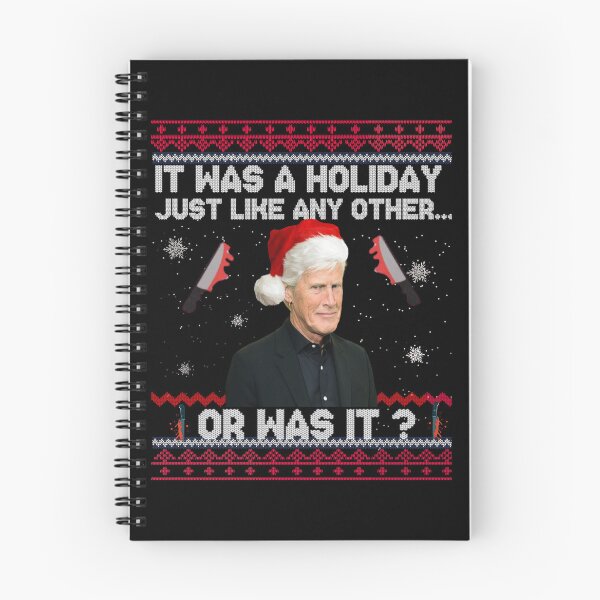 Item preview, Keith Morrison christmas sweater True Crime Ugly Christmas Sweaterit was a holiday,just like any other  Party Sweatshirt True Crime Ugly Sweater Funny Christmas Sweater designed and sold by ArtfulWolves.