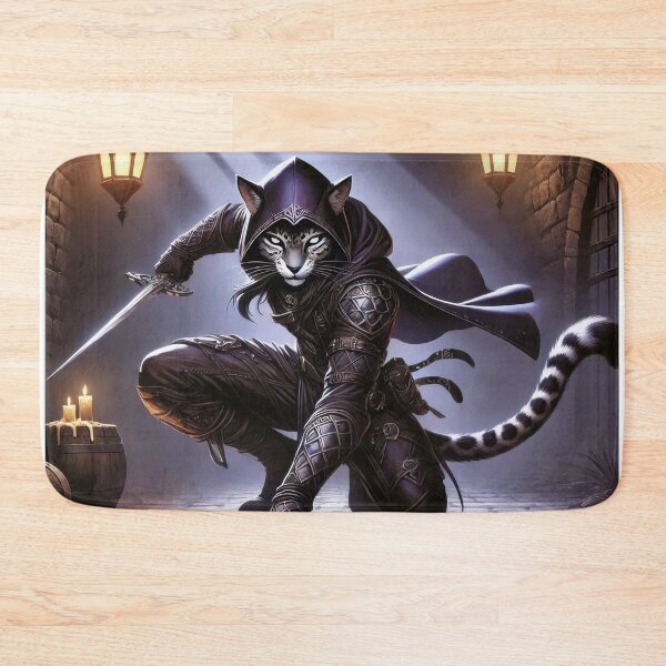 Item preview, Tabaxi Assassin Rogue designed and sold by Johnny MeatShield.