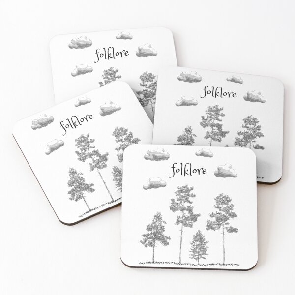 Item preview, Taylor Folklore Album Eras Tour Black and White designed and sold by ModernintheMix.