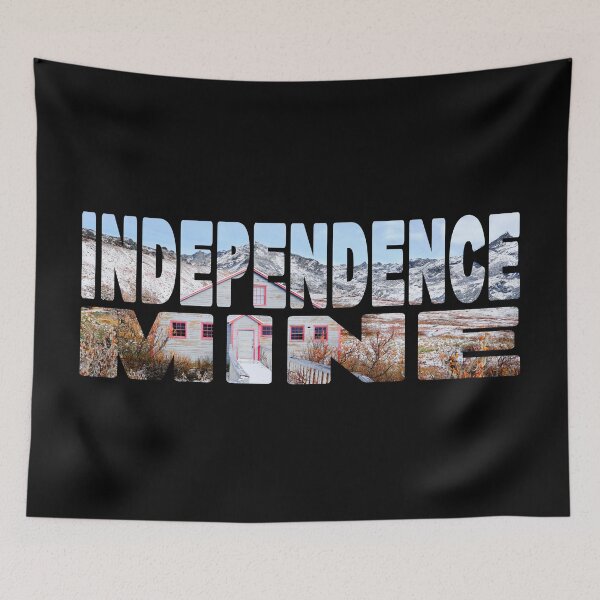 Item preview, INDEPENDENCE MINE - Alaska USA Winter Historic Building designed and sold by Adam Gormley.