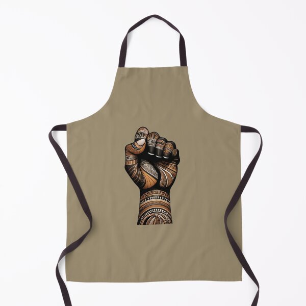 Item preview, African Kente Black Fist Design designed and sold by AnkhLyfeApparel.