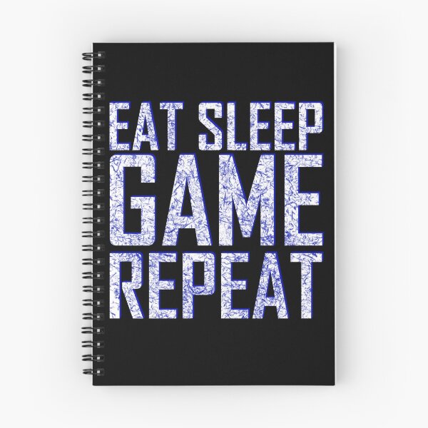 Item preview, EAT SLEEP GAME REPEAT designed and sold by mtsdesign.
