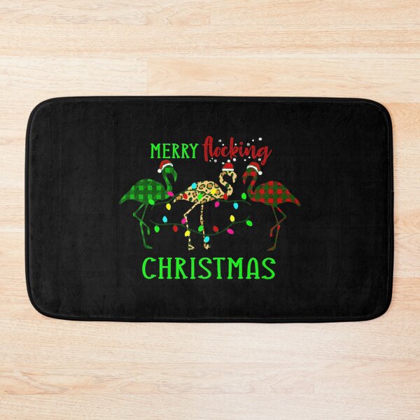 Item preview, ugly christmas flamingo plaid leopard designed and sold by Gossip Rag.