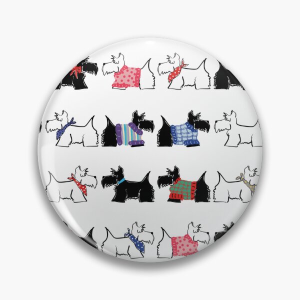 Aperçu de l'œuvre Des Scotties et des Westies colorés créée et vendue par Vondac.