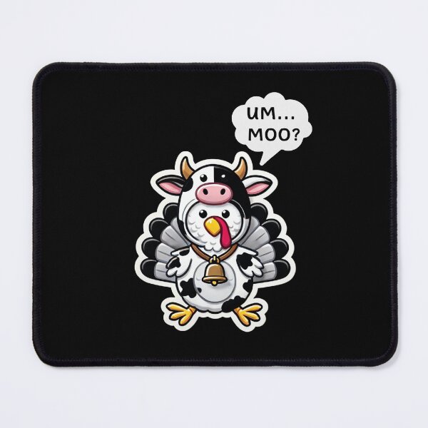 Item preview, Thanksgiving Turkey in Cow Costume designed and sold by LewpyG.