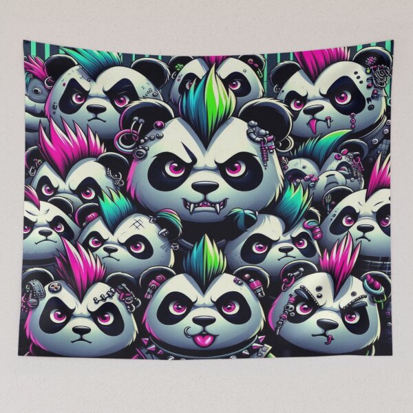 Item preview, Punk Pandas Squad designed and sold by Imaginarium of Chaos falcon88 .