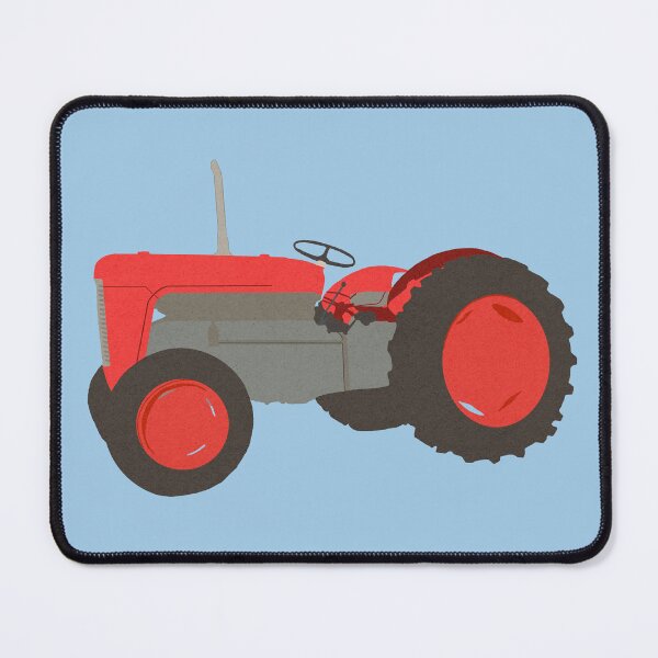 Item preview, Red Tractor Illustration_No.01 designed and sold by SEADOGPRINTS.