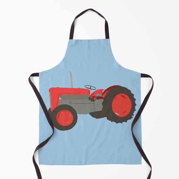 Item preview, Red Tractor Illustration_No.01 designed and sold by SEADOGPRINTS.