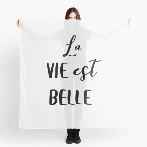 La vie est belle by Alice Monber Scarf