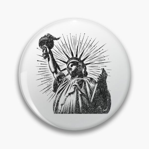 Item preview, Retro Statue of Liberty New York – Distressed and Timeless Design designed and sold by paulo silveira.