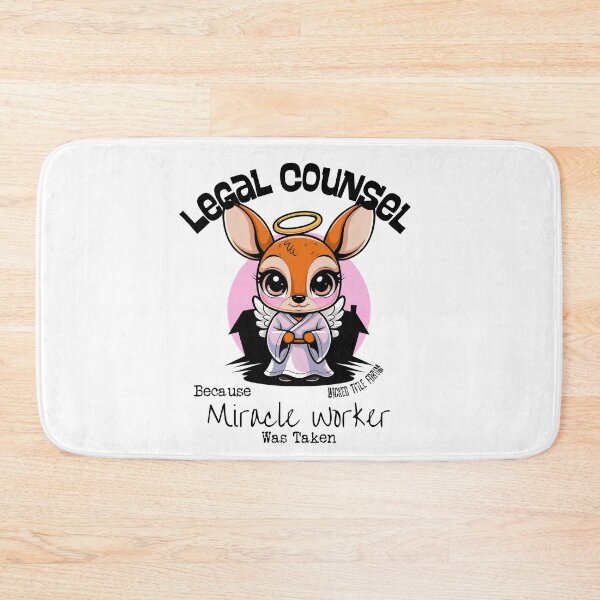 Item preview, Legal Counsel Because Miracle Worker Was Taken - Angel Deer designed and sold by Wicked Title.