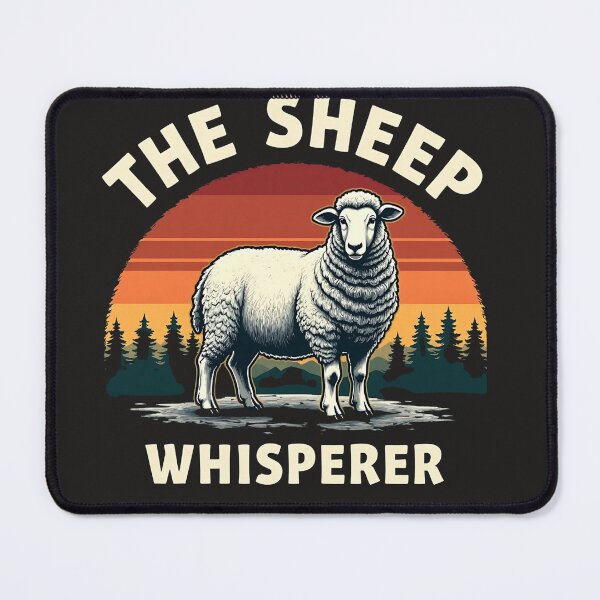 Item preview, The sheep whisperer designed and sold by Kelli Campbell.