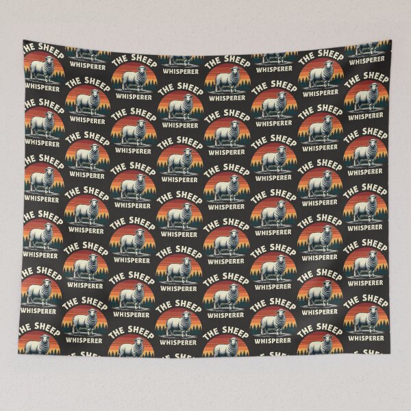 Item preview, The sheep whisperer  designed and sold by Kelli Campbell.