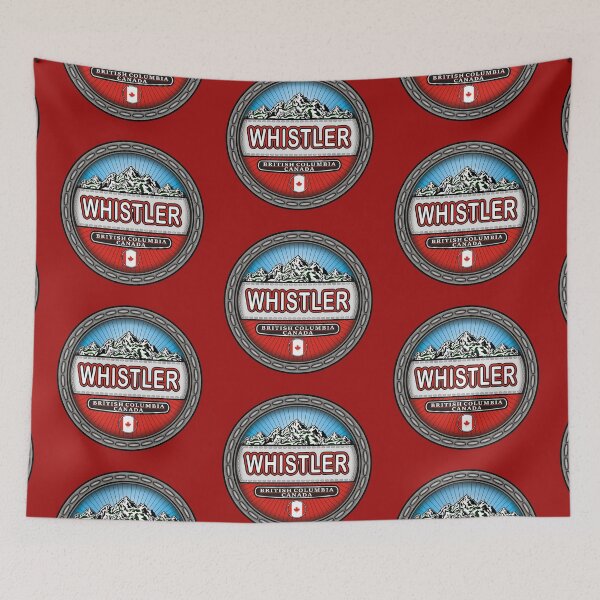 Item preview, Whistler Canada stitching effect emblem designed and sold by studioss76.