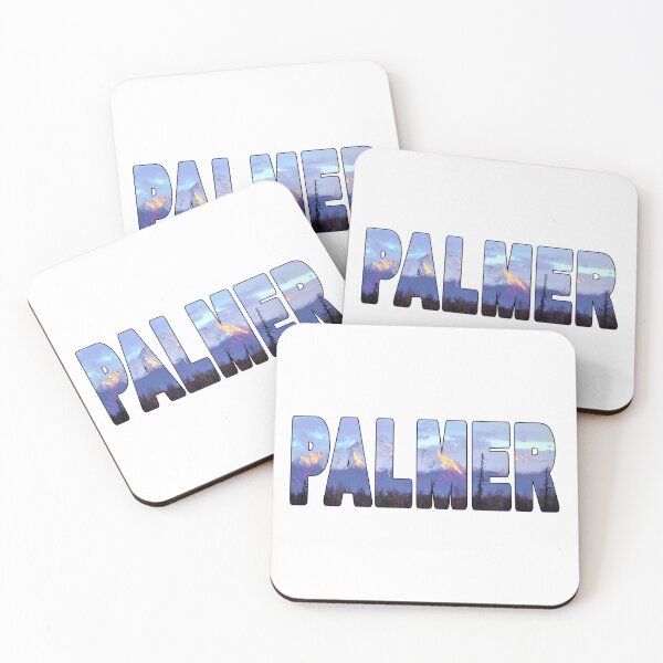 Item preview, PALMER - Alaska USA Sunset over Matanuska Peak designed and sold by Adam Gormley.