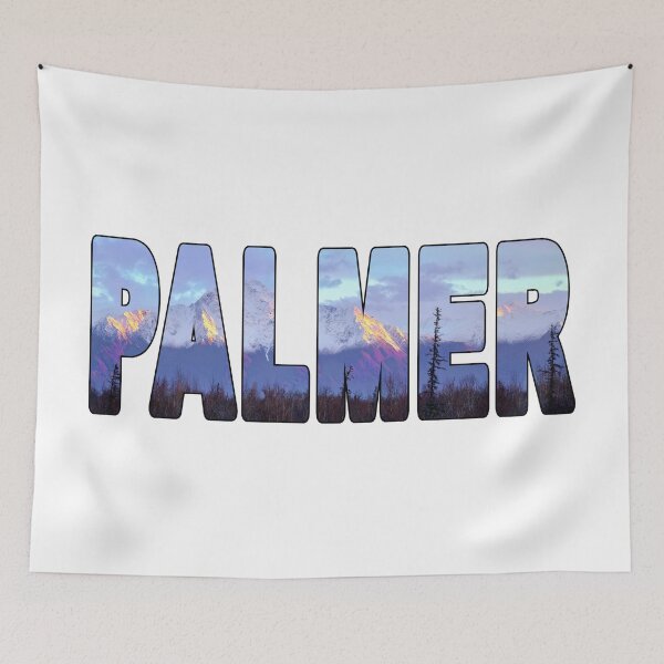 Item preview, PALMER - Alaska USA Sunset over Matanuska Peak designed and sold by Adam Gormley.