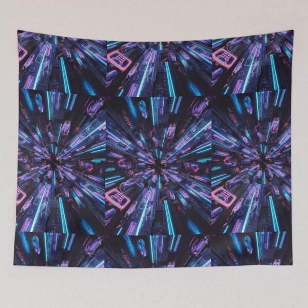 Item preview, "Neon City: Distopia Retro-Futurista" designed and sold by DigoCostaK7css.
