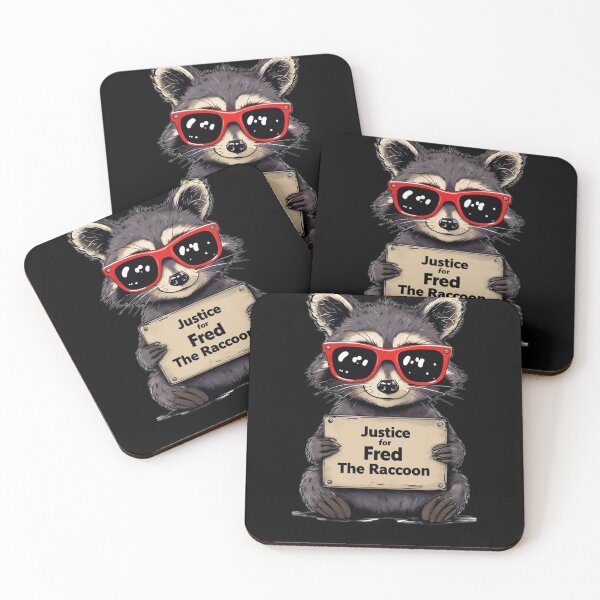 Item preview,  Justice for Peanut the squirrel and fred the raccoon  designed and sold by GroovyDino.
