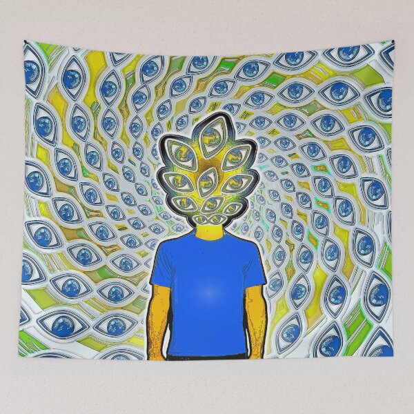 Item preview, TechnicolourMultiEyemanBurst2 designed and sold by Klaus Bremner (Autotelic Art).