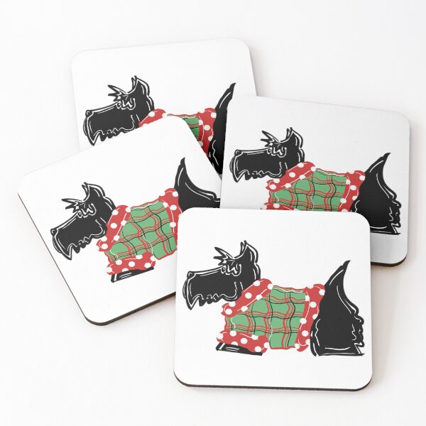 Item preview, Plaid Scottish Terrier  designed and sold by Vondac.
