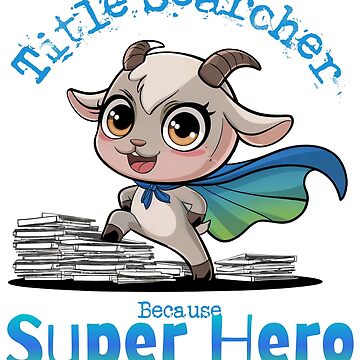 Artwork thumbnail, Title Searcher Because Super Hero Was Taken - Goat Superhero by Wicked Title