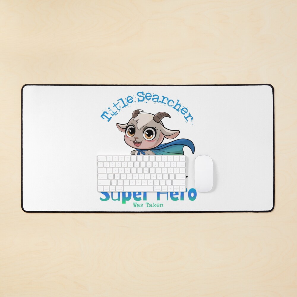 Item preview, Desk Mat designed and sold by WickedTitle.