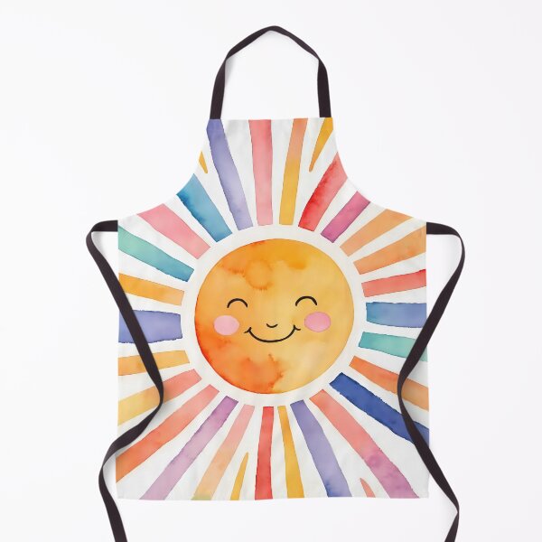 Item preview, Watercolor Sun Poster, Watercolor Nursery Prints Girl, Nursery Wall Art, Sun Wall Art Print, Girls Room Decor Aesthetic | Playroom Printable designed and sold by apixelwall.