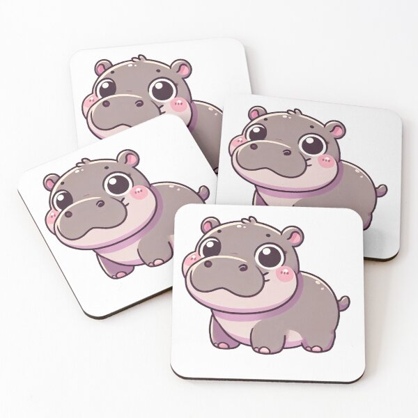 Item preview, Moo Deng Cartoon designed and sold by Zeverett.