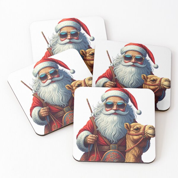 Item preview, CAMEL RIDING SANTA designed and sold by likbatonboot.