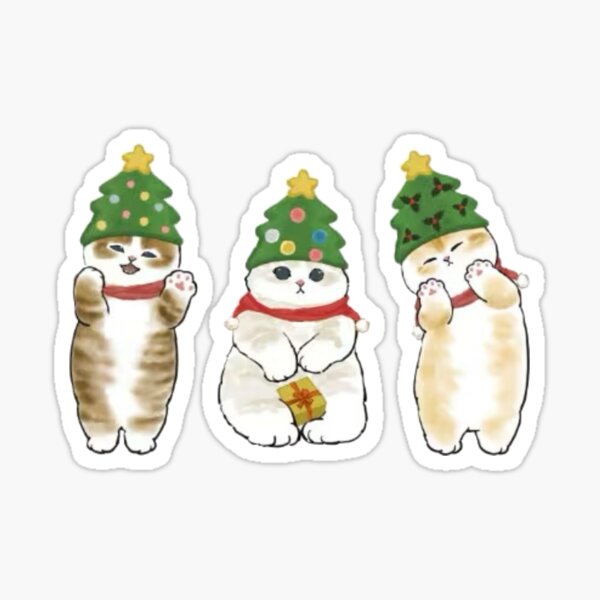 Item preview, Mofusand - Christmas Tree Duo designed and sold by penny555.