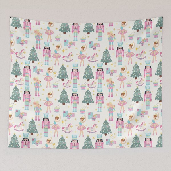 Item preview, Pink Nutcracker and Ballerina designed and sold by Melissify.