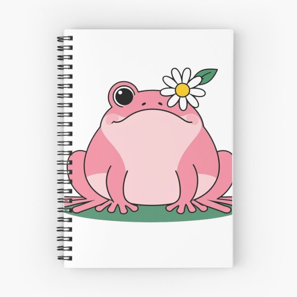 Item preview, Pink Daisy Frog - Cute Floral Frog Design designed and sold by haitrieuic96.