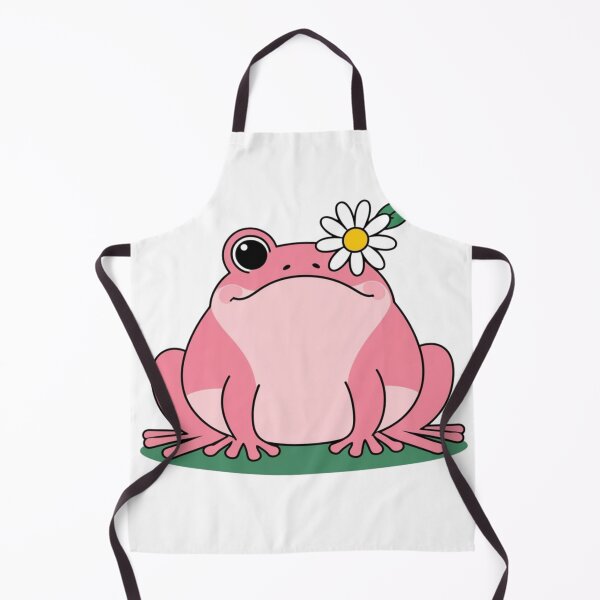 Item preview, Pink Daisy Frog - Cute Floral Frog Design designed and sold by haitrieuic96.