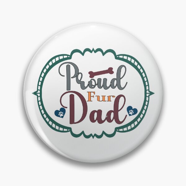 Item preview, Proud Fur Dad Design | Animal Lover Design | Pet Lover Design designed and sold by KansydMerch.