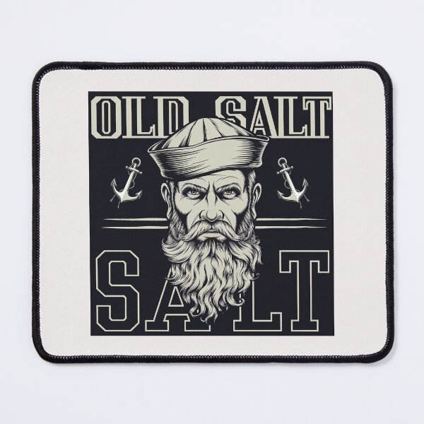 Item preview, Old Salt Vintage Sailor T-Shirt - Bearded Sailor Line Art, Nautical Retro Tee, Classic Maritime Gift, Seafarer Style Shirt designed and sold by benjyjump.
